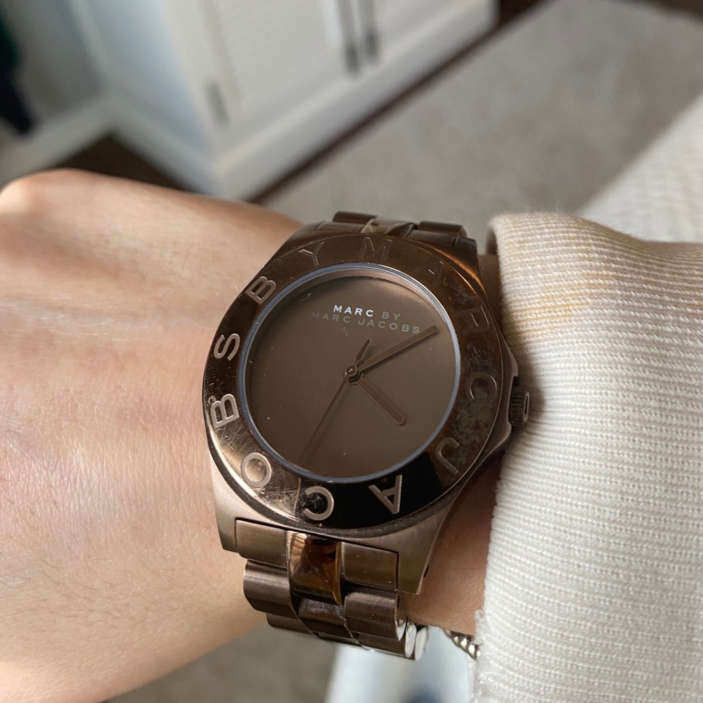 Brown Marc Jacobs watch